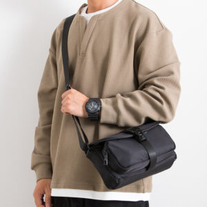 Luggage & Bags fashion men’s shoulder Oxford cloth simple versatile quick release buckle workwear messenger commuter bag