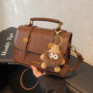 Fashion Handheld Small Square For Women Korean Version Ins Trend High-end Feel Single Shoulder 2026 Niche Retro Casual
