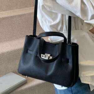 Elegant Mini Bucket Bag – Versatile Shoulder & Crossbody Purse For Women (Black/Elephant Grey/Coffee/White, Magnetic
