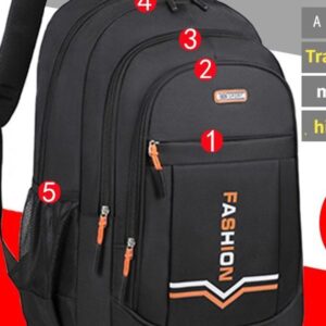 Bag Male Junior High Large Capacity Backpack Trend Female College Primary School Students