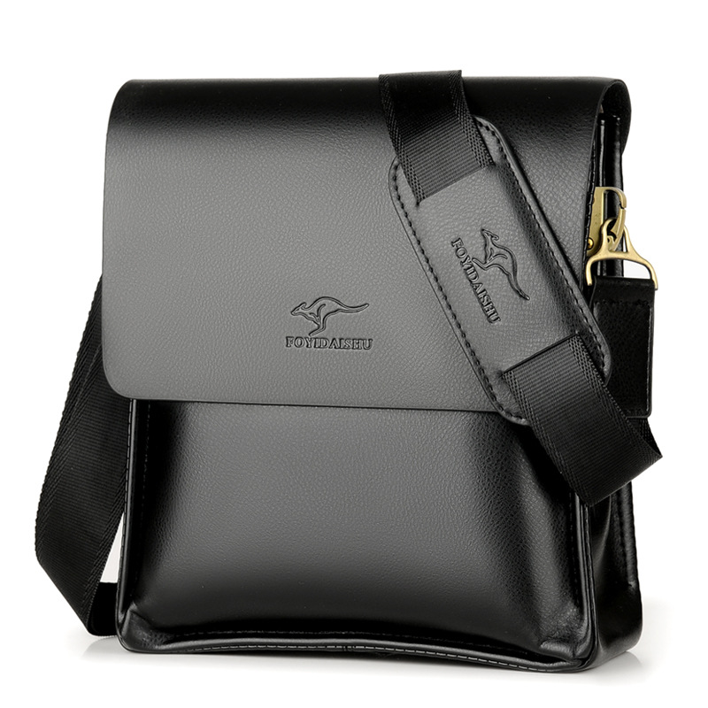 Luggage & Bags New Business Messenger Men's Trendy Shoulder Bag One Piece Cross Border Delivery - Image 5