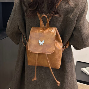 2026 New Korean Style Trendy Fashion Casual Aesthetic Personality Backpack Women’s Bag Handbag