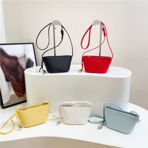 2026 New Fashion Versatile Single Shoulder Crossbody High-end Boat Yuanbao Mini Small Bag For Women