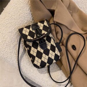 Outdoor Mobile Phone Small Women’s Shoulder Crossbody Mini Bag, Stylish Moroccan Summer Style