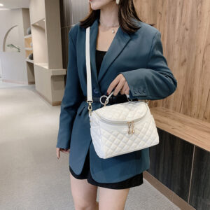 New Cross-border Women’s Handbag In European American Style, Textured Soft Leather Mini Fashion Versatile Handbag,