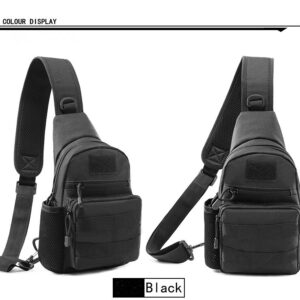 Men’s Casual cycling single shoulder Army Camouflage Sports Outdoor Tactical chest crossbody bag