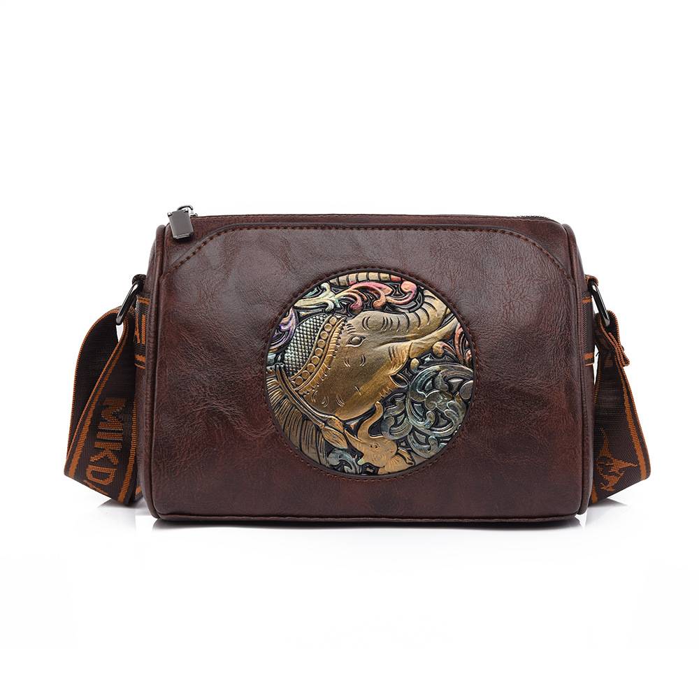 Vintage Ethnic Folk Style Women's Crossbody New Fashion Pillow Bag - Image 2