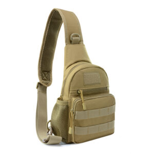 Men’s Casual cycling single shoulder Army Camouflage Sports Outdoor Tactical chest crossbody bag