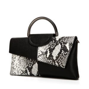 European American Retro Business Banquet Clutch Bags Crocodile Snake Pattern Fashionable And Popular Large-capacity