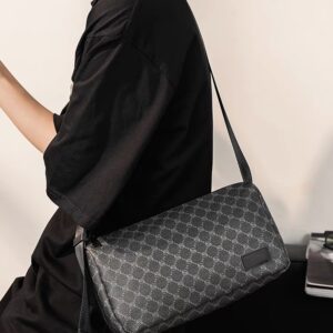 Adjustable Fashion Trend Casual Retro Diagonal Shoulder Bag, Suitable For Daily Business, Work, Travel, And Leisure