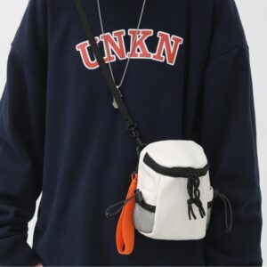 Coin Purse Hanging Mini Shoulder Backpack Earphone Phone Unisex Small Men’s Crossbody Bag