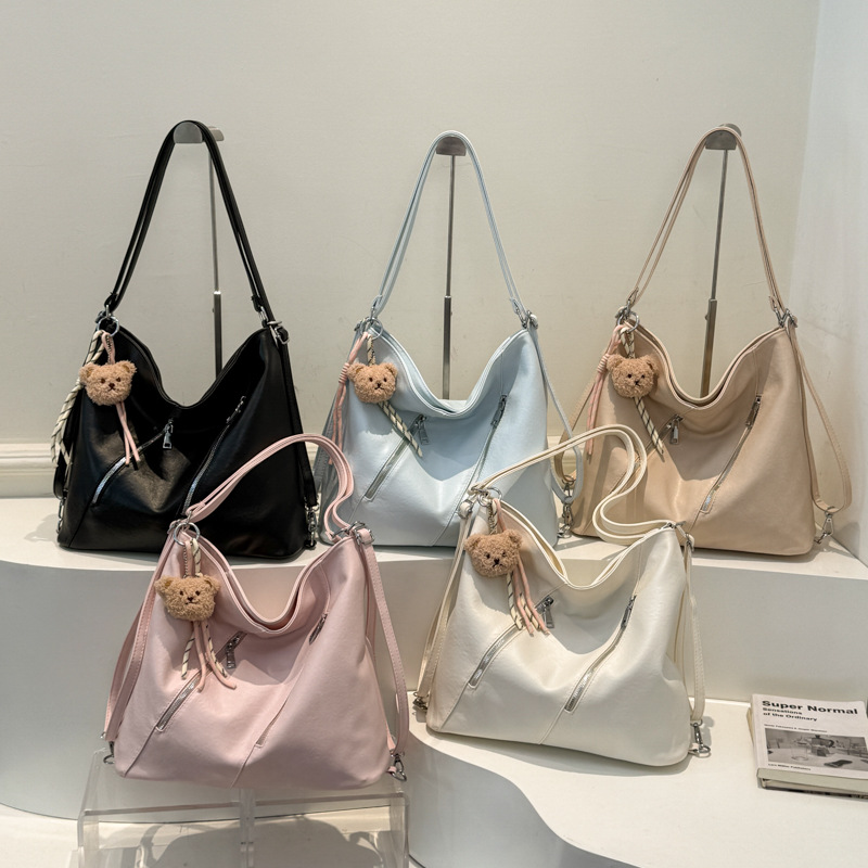 Niche Commuting Multifunctional Backpack 2026 New Model Large Capacity Casual Shoulder High-end Simple Crossbody Bag