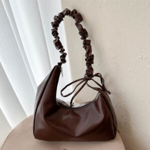 Cloud Crossbody Underarm Girl Pleated Big Bag New One Shoulder Handbag Women