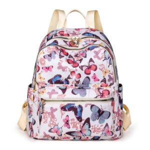 Fashionable Printed Design Backpack With High Quality Nylon Large Capacity Backpacks Luxury Women’s Brand Travel Bag Sac