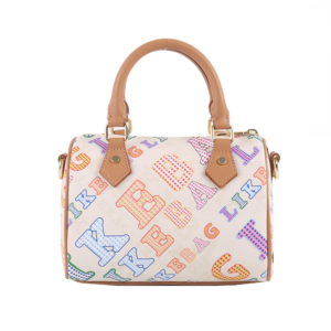Boston pillow versatile commuter printed shoulder fashionable handbag messenger bag