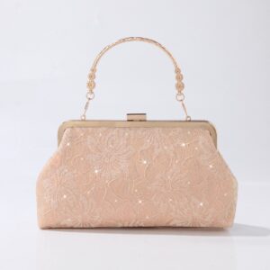 New Embroidered Evening Light High-end Handbag Korean Trendy Fashion Personality Single Shoulder Crossbody Bag
