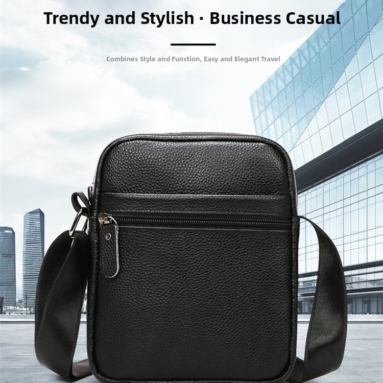 Men's Large Capacity Business Casual Crossbody Backpack Shoulder Bag New