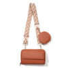 Brown mother-in-law bag