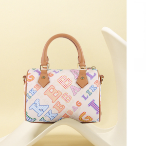 Boston pillow versatile commuter printed shoulder fashionable handbag messenger bag