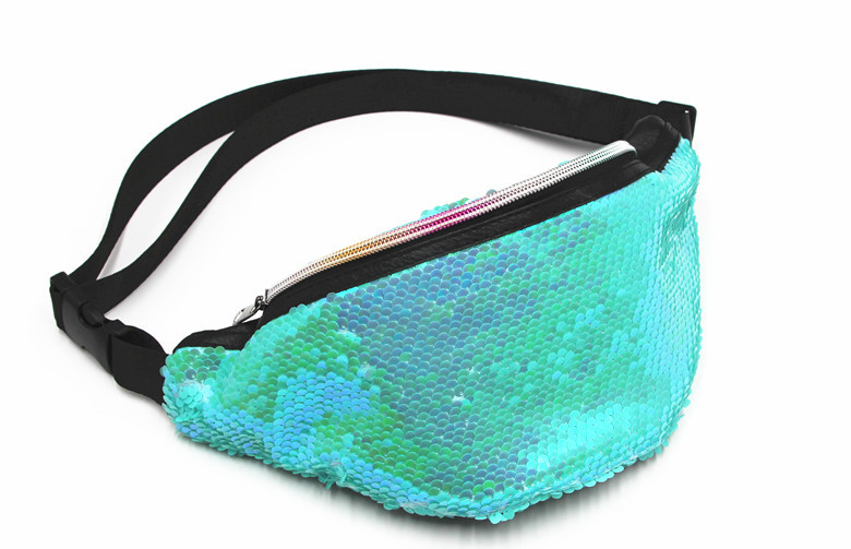 New Women's Mermaid Waist Fashion Sports Shoulder Crossbody Sequin Bag For Women - Image 11