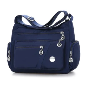 Lightweight Waterproof Nylon Tote Bag For Women RFID Anti-theft Casual Messenger Shoulder Crossbody Purse Handbag