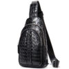 7582 black crocodile pattern