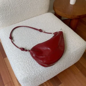2026 Designer Free Shipping New Simple Versatile Crossbody Bag Womens Casual Dumpling Soft Leather Shoulder And Armpit