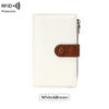 White with brown