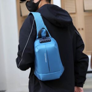 New High-capacity For Men With Simple Storage, Bag, Anti-theft, One Shoulder Crossbody Outdoor Sports Chest Bag