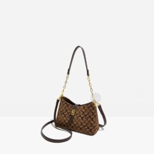 Women’s Crossbody Bag Drawstring Handbag High-End Fashion Winter Style New Design