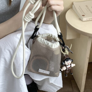 Summer Niche Hollow Mesh Women’s 2026 New Lightweight Versatile Crossbody Exquisite Super Popular Phone Bag
