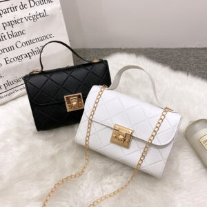 New Casual Chain Crossbody For Women Luxury Simple Shoulder Bag Ladies Designer Handbags PU Leather Messenger Bags
