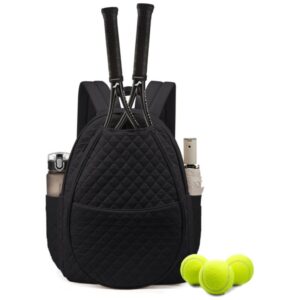 Sport Tennis Backpack With Large Capacity Breathable, Expandable Shoulder Support Men & Women – For Tennis, Badminton