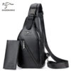 Wallet matching plain black