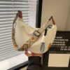 White with brown
