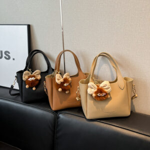 Korean INS Trendy Fashion Bucket For Women 2026 Spring Simple Versatile Handbag Shoulder Bag High-end Crossbody