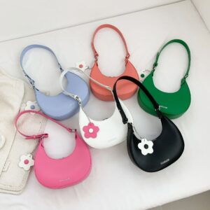 Trendy Half-Moon Handbag Women’s High-End Niche 2026 Bags Textured Shoulder Underarm Crescent Bag