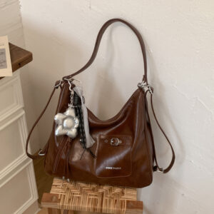Fashionable Commuting Large-Capacity Women’s 2026 New Model, Three-Way Use: Single Shoulder Bag, Multi-Purpose Versatile