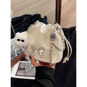 Summer Small For Women 2026 New High-End Niche Designer Chain Crossbody Fashion Bucket Bag