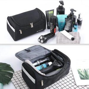 FUDEAM Polyester Men Business Portable Storage Toiletries Organizer Women Travel Cosmetic Bag Hanging Waterproof Wash