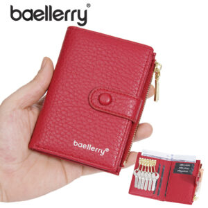 & Purses New Style Women’s Wallet Short Fashion Zipper Coin Purse Simple Key Card Bag Female