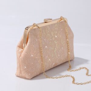 New Embroidered Evening Light High-end Handbag Korean Trendy Fashion Personality Single Shoulder Crossbody Bag