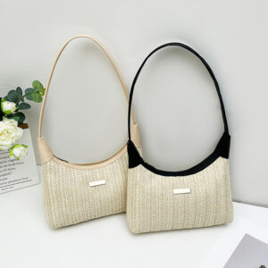 Trendy And Popular Niche Straw Woven For Women 2026 New Summer Versatile Crossbody Bag Outdoor Small Handbag