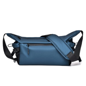 Street men’s shoulder large capacity waterproof crossbody couple fashion casual messenger bag