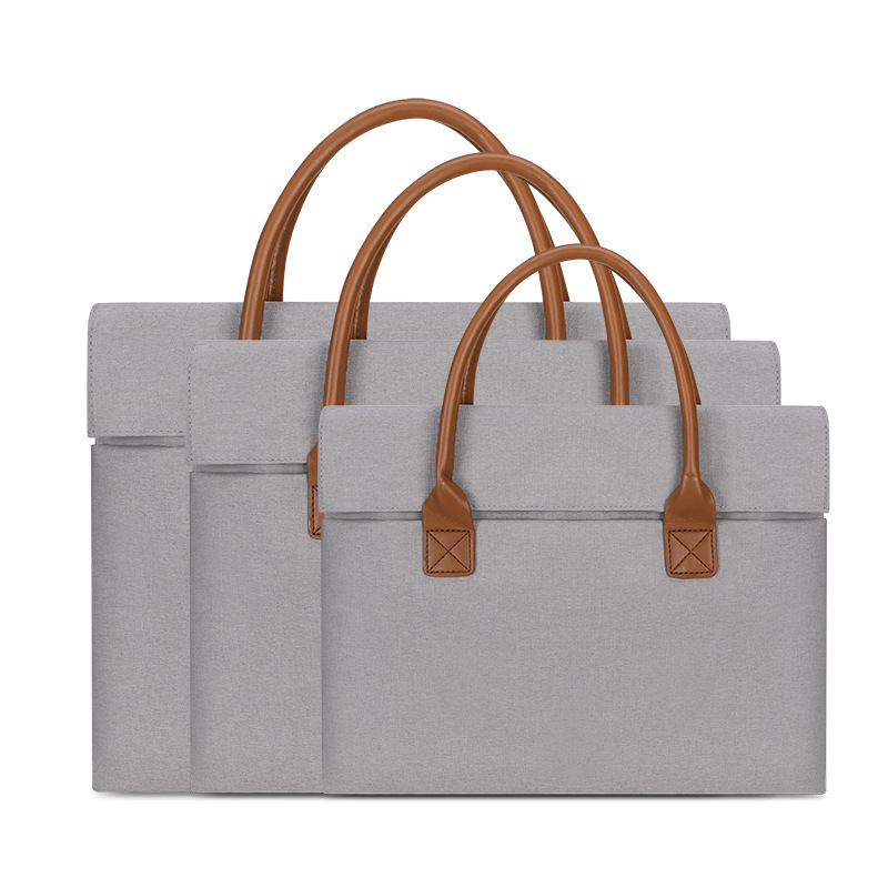 High Quality 13 Inch Men's And Women's Business Laptop Handbag 15.6-inch Computer Bag - Image 4