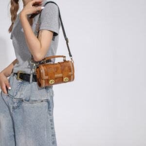 Foreign Trade Cross-border New Retro High-end Diagonal Bag Female Korean Version Simple Atmosphere Lady Handbag