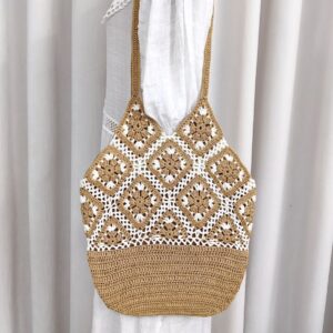 High Quality 2026 New Fashionable Women’s Shoulder Bag, Pure Hand Hook Woven Handbag