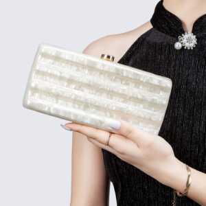 Women’s Handbag Stylish Suitcase Acrylic Personality Cute Simple Sweet Wedding Dinner Bag Shoulder Diagonal Fashion