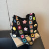 Black Sticker Flower Ethnic
