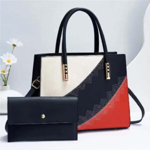 Mother and child for women fashion splicing handbag atmospheric shoulder messenger bag
